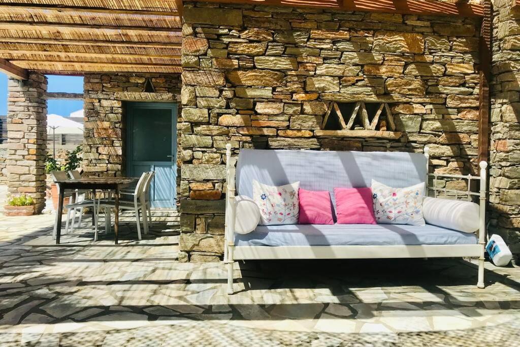 Sunset Villa With Swimming Pool At Tzia Ligia  Exterior foto